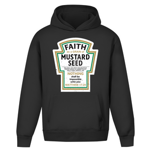 Oversize Hoodie Ohne Kordel nothing shall be impossible matthew 17:20