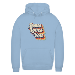 Damen Hoodie jesus loves you