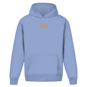 Oversize Hoodie Ohne Kordel jesus saves john 3:16-17