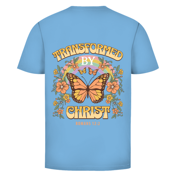 Herren T-Shirt transformed by christ romans 12:2