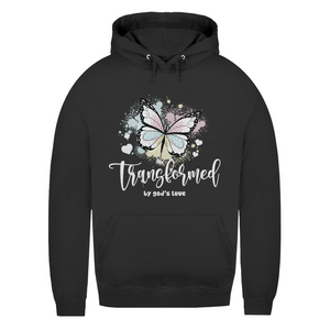 Damen Hoodie transformed by gods love