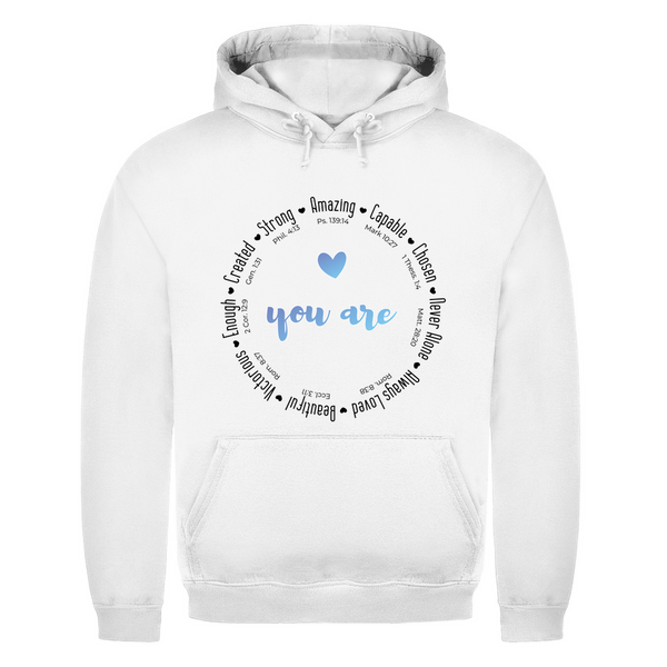 Herren Hoodie you are strong amazing