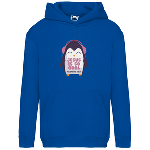 Kinder Hoodie jesus is so cool hebrews 13:8