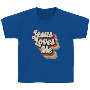 Kinder T-Shirt jesus loves me
