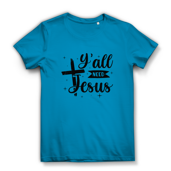 Damen Bio T-Shirt all you need jesus