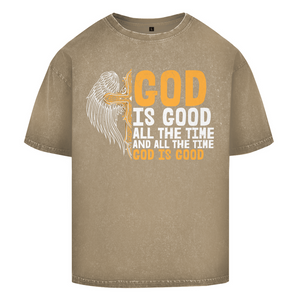 Oversize Washed T-Shirt god is good