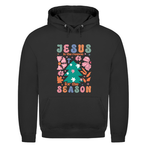 Herren Hoodie jesus is reason for the season