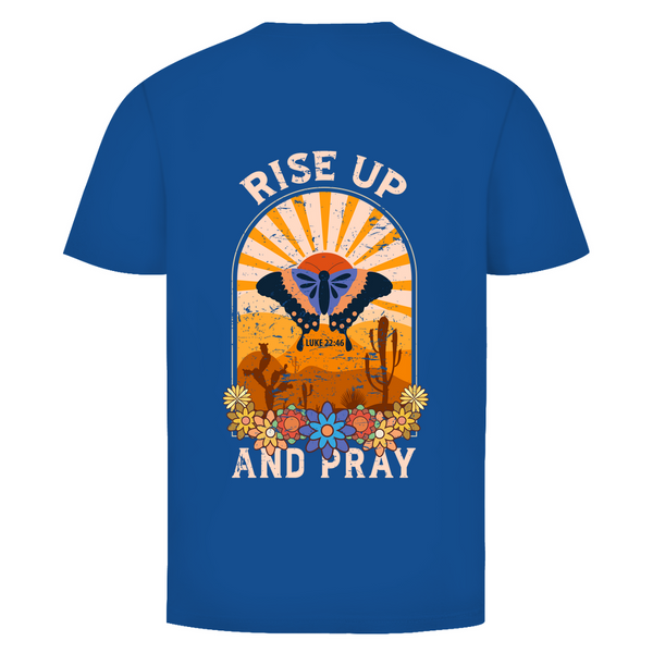 Herren T-Shirt rise up and pray