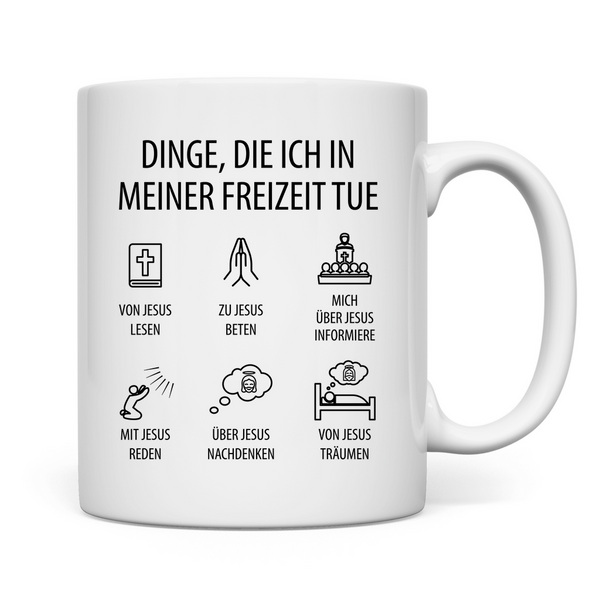 Tasse dinge die ich in meiner freizeit tue