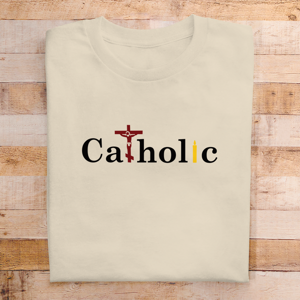 Herren T-Shirt catholic