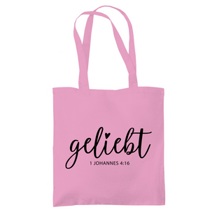 Tragetasche geliebt 1 johannes 4:16