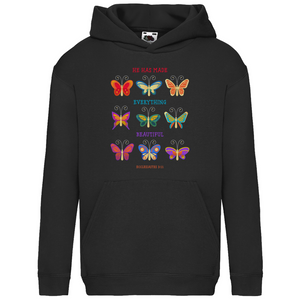 Kinder Hoodie he has made everything beatiful ecclesiastes 3:11