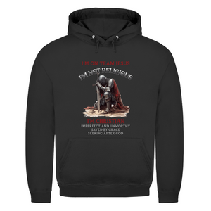 Herren Hoodie i am christian