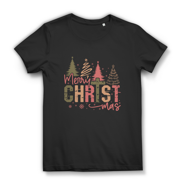 Damen Bio T-Shirt merry christmas