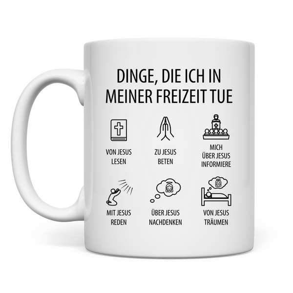 Tasse dinge die ich in meiner freizeit tue