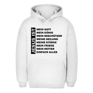 Unisex Oversize Hoodie jesus ist mein gott