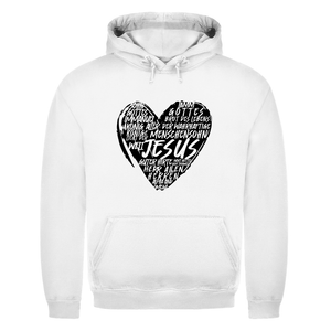 Herren Hoodie jesus guter hirte