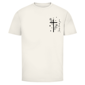 Herren T-Shirt jesus loves you