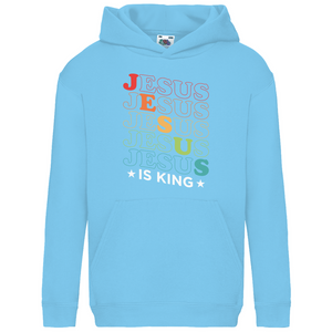 Kinder Hoodie jesus is king