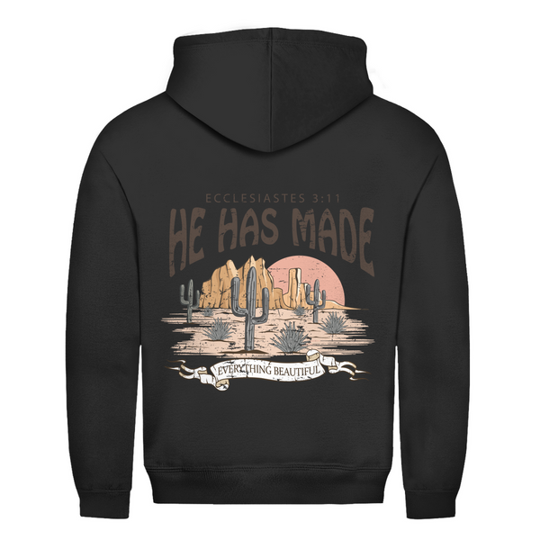 Herren Hoodie everything beautiful ecclesiastes 3:11