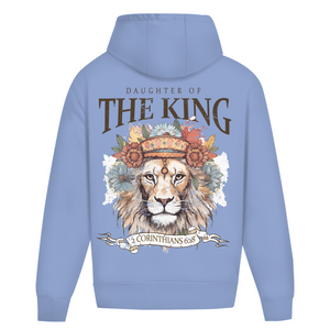 Oversize Hoodie Ohne Kordel daughter of the king 2 corinthians 6:18
