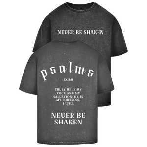 Oversize Washed T-Shirt never be shaken