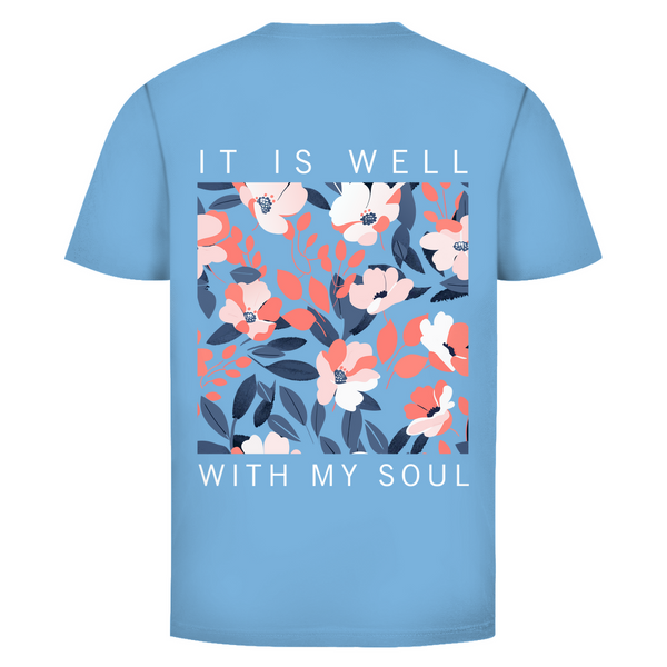 Herren T-Shirt it is well with my soul