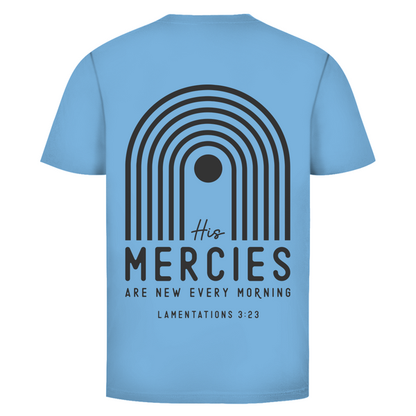 Herren T-Shirt his marcies lamentations 3:23