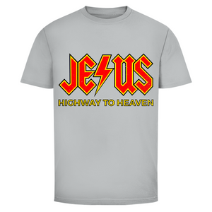 Herren T-Shirt jesus highway to heaven