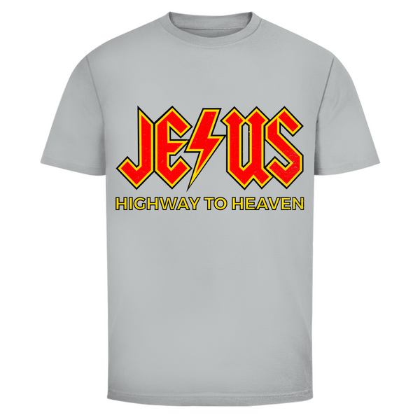 Herren T-Shirt jesus highway to heaven