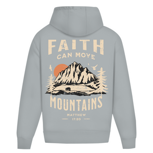 Oversize Hoodie Ohne Kordel faith can move mountains matthew 17:20