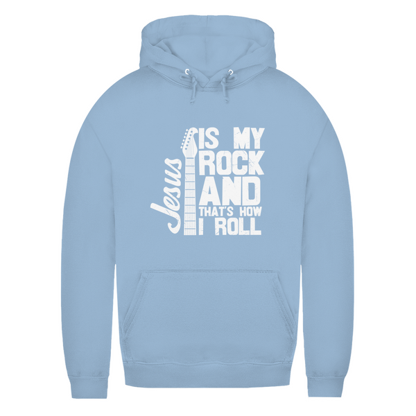 Damen Hoodie jesus is my rock guitarist