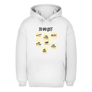 Unisex Oversize Hoodie to do list