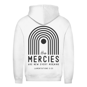Damen Hoodie his marcies lamentations 3:23