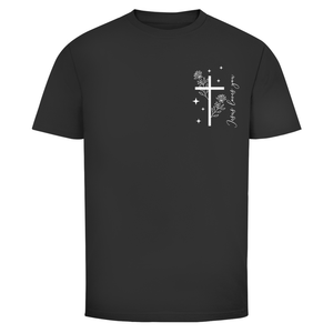Herren T-Shirt jesus loves you