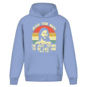 Oversize Hoodie Ohne Kordel jesus took naps mark 4:38