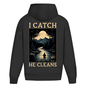 Oversize Hoodie Ohne Kordel i catch he cleans mark 1:17