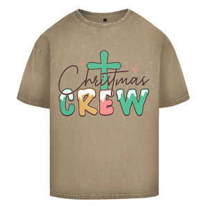 Oversize Washed T-Shirt christmas crew