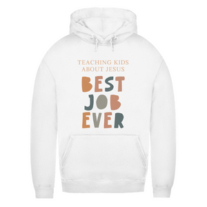 Damen Hoodie teaching kids about jesus lehrer