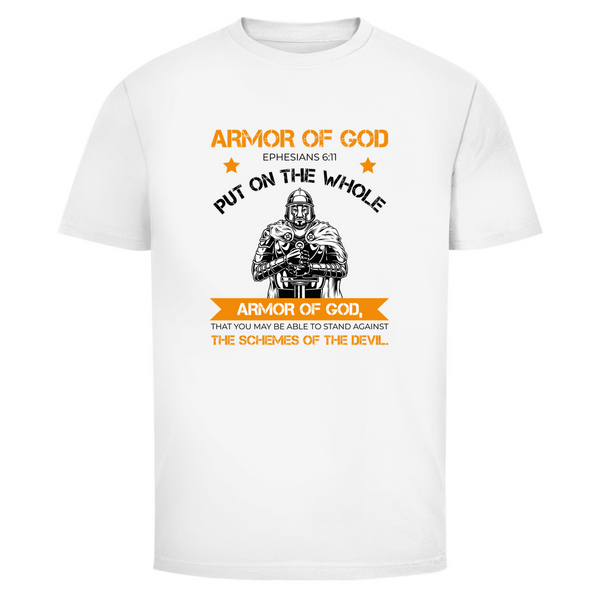 Herren T-Shirt armor of god ephesians 6:11