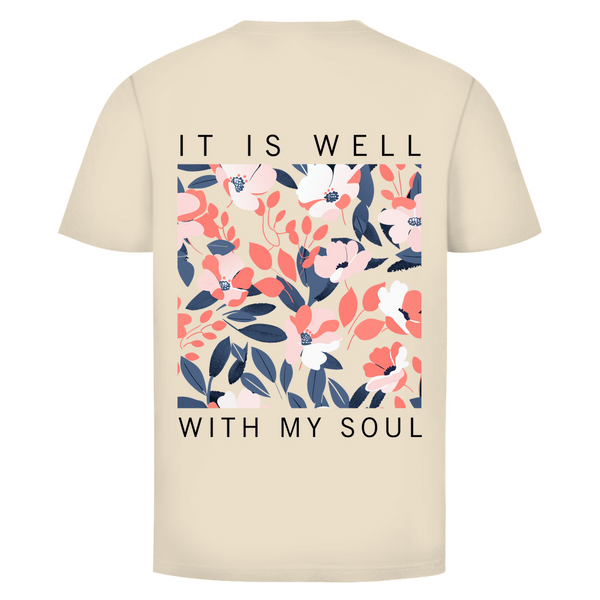 Herren T-Shirt it is well with my soul