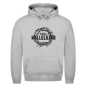 Herren Hoodie i raise a hallelujah dornenkrone