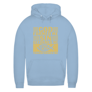 Damen Hoodie god formed me