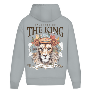 Oversize Hoodie Ohne Kordel daughter of the king 2 corinthians 6:18