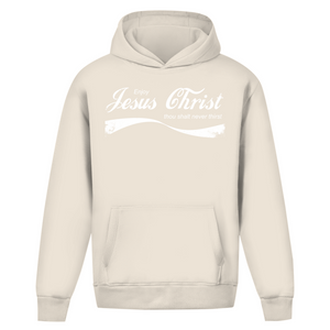 Oversize Hoodie Ohne Kordel enjoy jesus christ