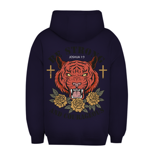Unisex Oversize Hoodie be strong and courageous joshua 1:9