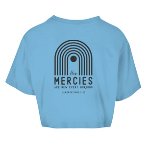 Damen Oversize Crop Top his marcies lamentations 3:23