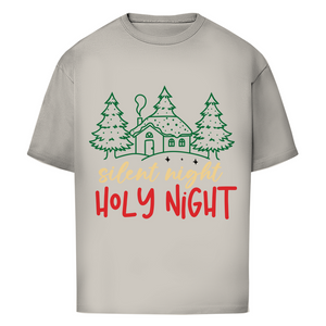 Oversize T-Shirt silent night holy night