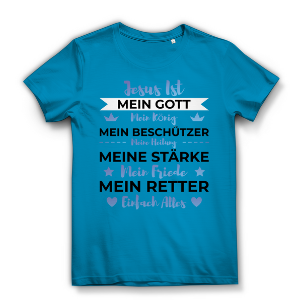 Damen  Bio T-Shirt jesus ist mein gott