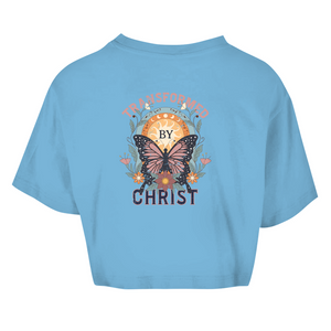 Damen Oversize Crop Top transformed by christ